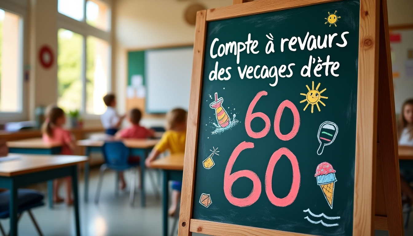 découvrez en temps réel le nombre de jours restants avant les grandes vacances scolaires et commencez à planifier vos congés sereinement !